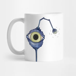 Cartoon robot eye Mug